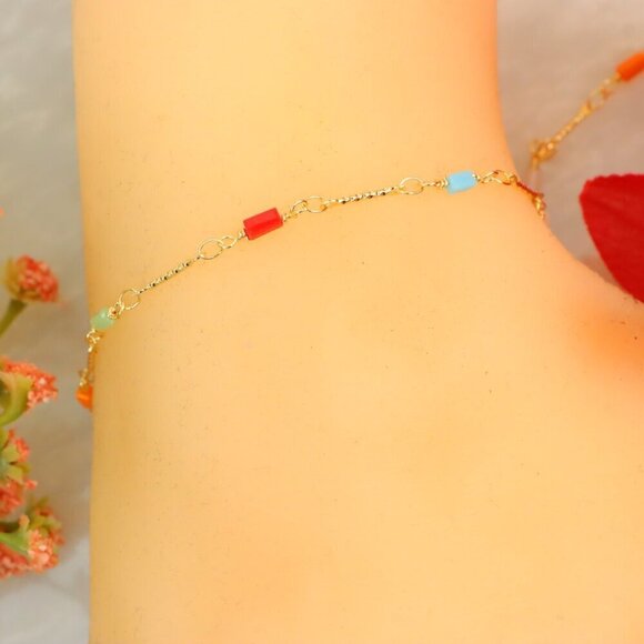 "New Beautiful Design Anklet for Women/Girls, Gift, A599 - Picture 3 of 10